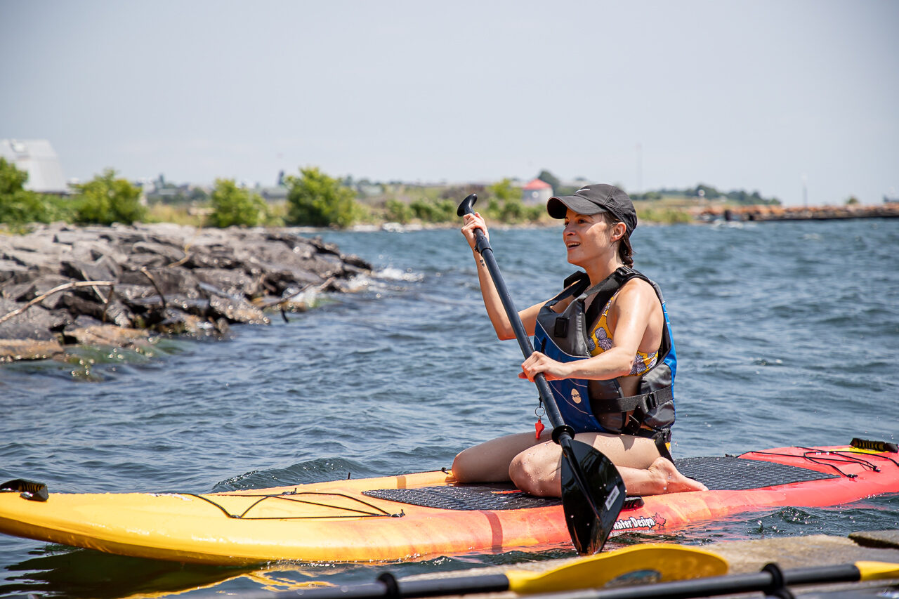 Kayaking with Ahoy Rentals